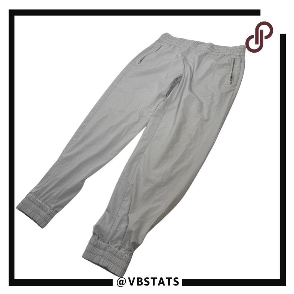 Tommy Bahama Women's Island Zone Zip Pockets Jogger Pants Gray Size XS